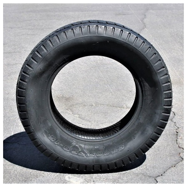 Antego ST205/75D15 Bias Trailer Tire, 6 Ply Load Range C Set of 1 T6206ST20575D15 - main