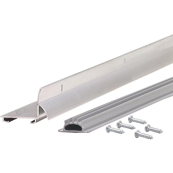 M-D Building Products Building Products Ultra 1.75'' W. x 1.625'' H. x 36'' L. Aluminum Silver Door Bottom 81901 - main