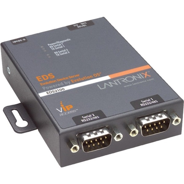 Lantronix DUAL PORT 10/100 DEVICE SERVER /W LINUX, ROHS ED2100002-LNX-01 - main