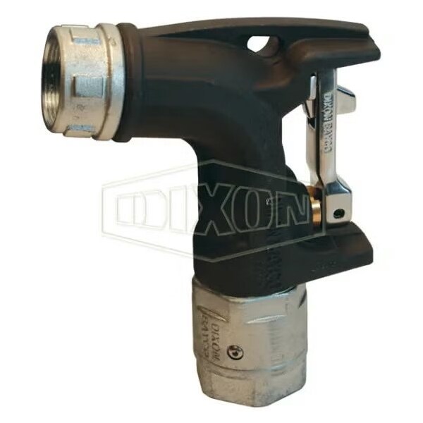 Dixon Ball Nozzle, 1-1/2 in FNPT Swivel x 1-1/2 in Spout, Aluminum, Domestic BL072NS - main