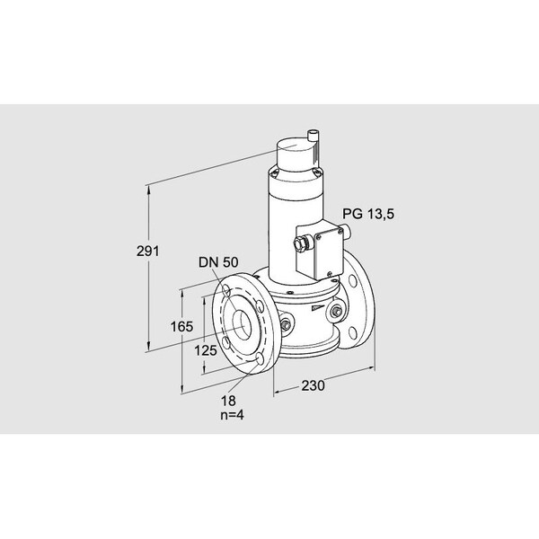 Honeywell Kromschroder VLV, SOLND, GAS, VG 50F03LQ33DMVZ KS85257874 - main