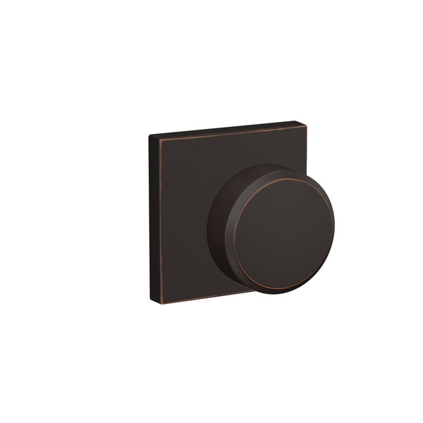 Schlage Residential Schlage Custom Swanson Knob with Collins Rose Passage and Privacy Lock with 16600 Latch and FC21SWA716COL - main