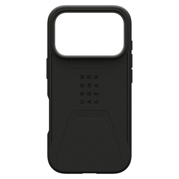 Urban Armor Gear Civilian Magsafe Case For Apple Iphone 17 Pro - Black 114545114040 - main