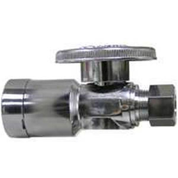 Gizmo Pak PP2068POLFBG/QC89 Turn Quick Connect Straight Stop Valve GI430385 - main