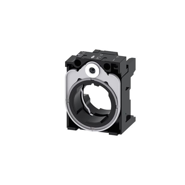 Siemens holder, universal, 3-way, plastic/metal, Z=minimum ordering 3SU1550-0AA10-0AA0-ZX01 - main