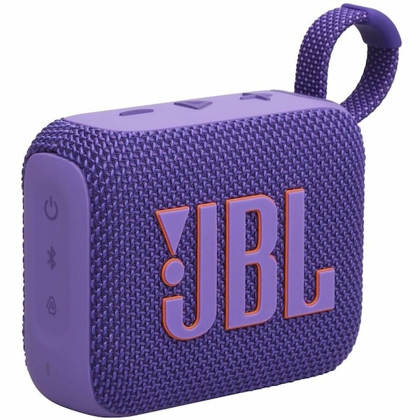 Jbl Portable Speaker with Bluetooth, built-in battery, waterproof and dustproof feature JBLGO4PURAM - main