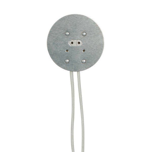 Satco Porcelain Halogen Rnd Analog Sckt 12in Leads GX5.3 Base SF-1 200C Leads 1-3/4in Diameter 75W 250V 80/1668 - main