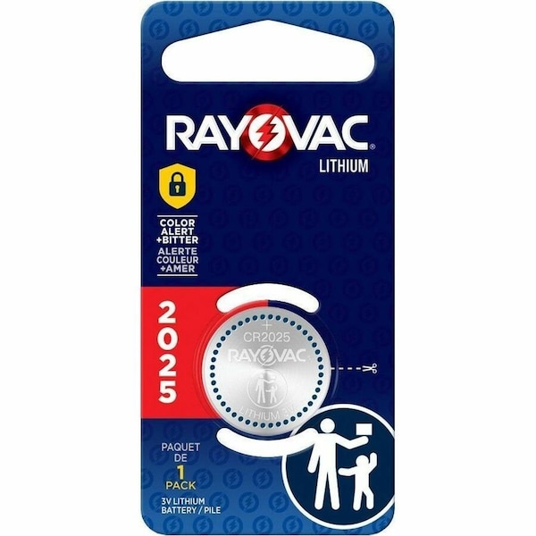 Rayovac Battery, Lithium, Entry Card KECR2025-1 - main