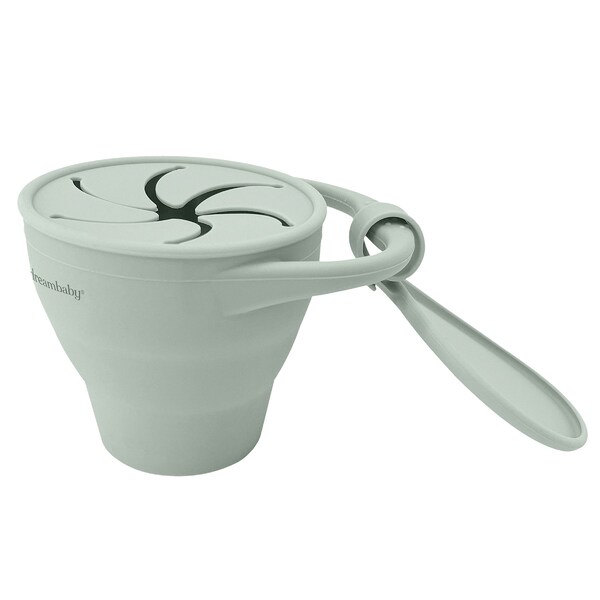 Dreambaby Silicone Pop-Up Snack Cup, Seafoam L5022A - main