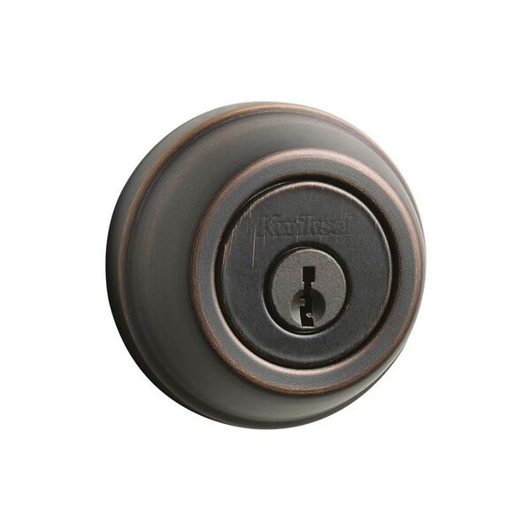 Kwikset Single Cylinder Deadbolt with 6AL Latch and STRKP Strike Pack which includes Square Corner, 780-11P.STRKP - main