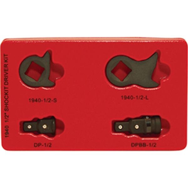 Lti Tools 0.5 in. Kentucky Kicker Shockit Drive Kit LOC-LT1940-1-2 | Zoro