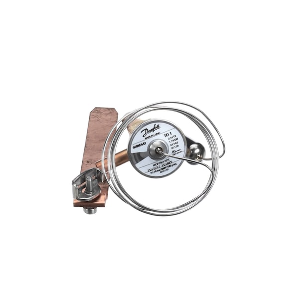 Glastender Expansion Valve/TXV Kit with 30in Capillary, R134A/R513A, 1/4in ODF Inlet x 3/8in ODF Outlet 09000764 - main