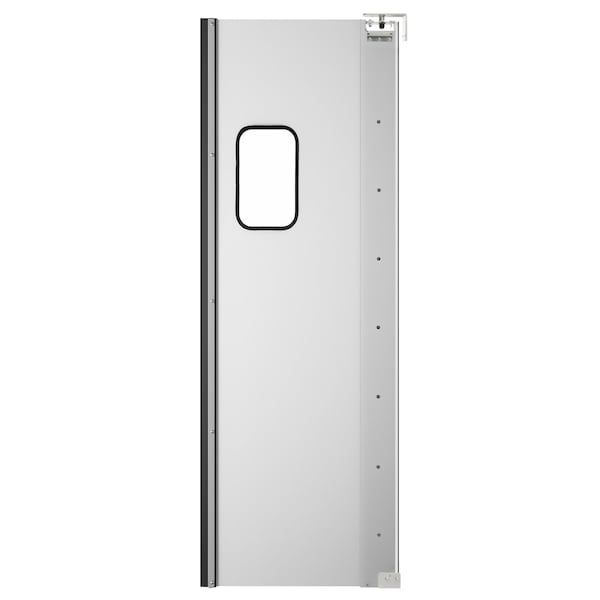 Koolmore Commercial Single Aluminum Swinging Traffic Door - 30 In. x 84 In. Door Opening KM-SWD30 - main