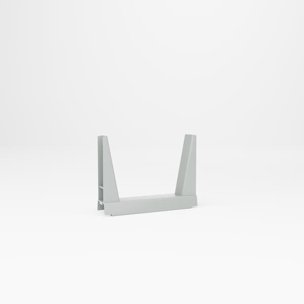 Pucel Rack-U-Frame, 25 in W x 17.5 in H, 60,000 lbs Capacity, Gray RUF-640 - main