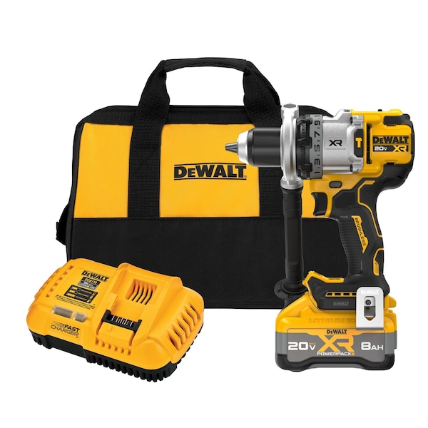 Dewalt 20V MAX Cordless Combo Kit, Hammer Drill + Impact Driver DCD1007WW1 - main