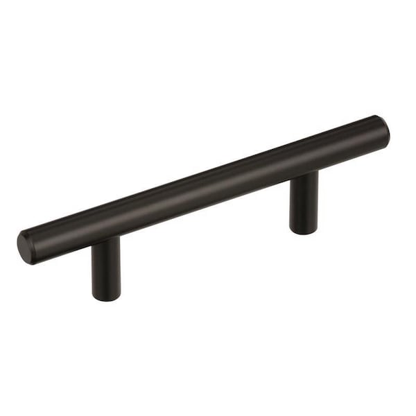 Amerock Contemporary Bar Cabinet Pull 3 in. Black Bronze Black, 5PK 5PK40515BBR - main