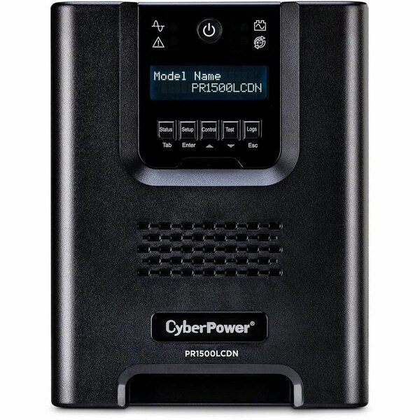 Cyberpower SMART APP SINEWAVE UPS 1500VA 1050W MINI-TOWER WITH NETWOR PR1500LCDN - main