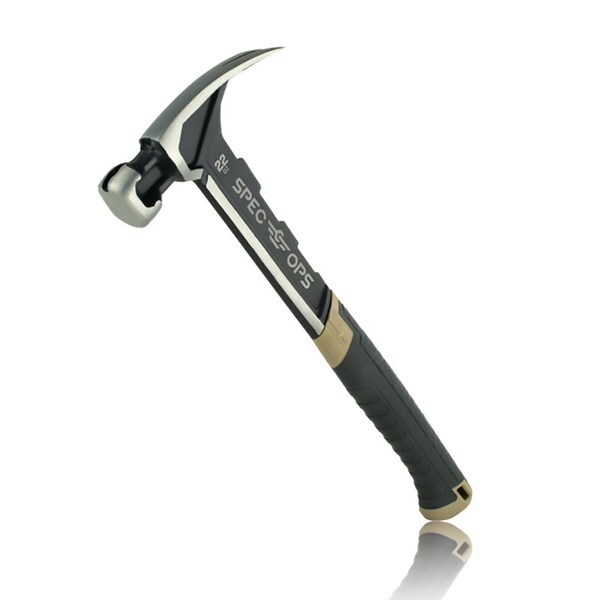 Spec Ops Framing Hammer, 22 oz, Rip Claw, Smooth Face, Shock-Absorbing Grip SPEC-M22SF - main