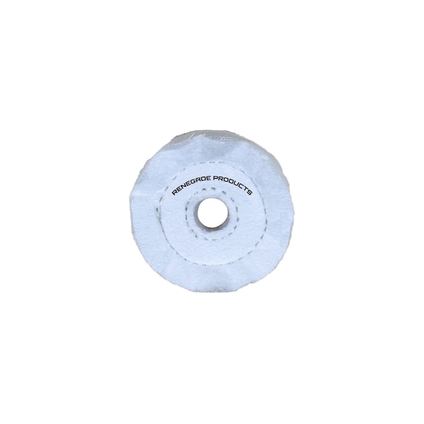 Renegade Products Usa Specialty Stitched Buffing Wheels (Pocket Change: 3" 60-Ply) FCV3X60PDFSSS-2RS - main