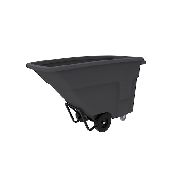 Toter 1 Cubic Yard 1200 lbs. Capacity Standard Duty Nestable Tilt Truck, Industrial Gray NT110-00IGY - main
