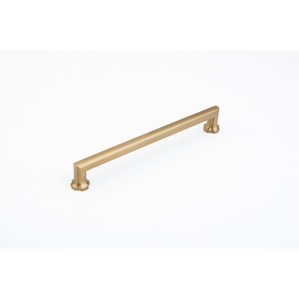 Schaub 8in Center to Center Empire Cabinet Pull Brushed Bronze Finish 879-BBZ - main