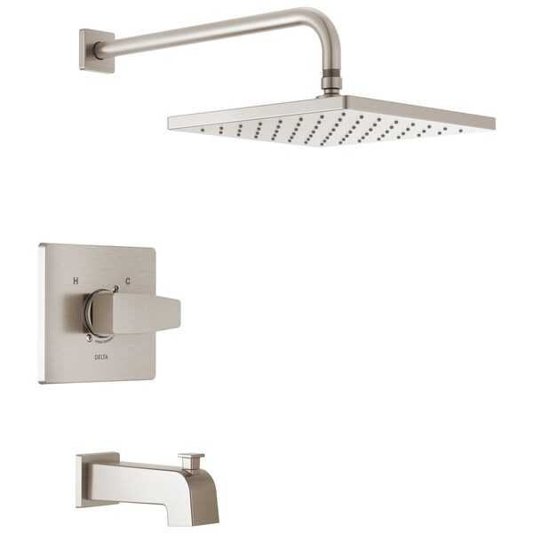 Delta Modern Monitor 14 Series Tub & Shower Trim In Spotshield Brushed Nickel T14468-SP-PP - main
