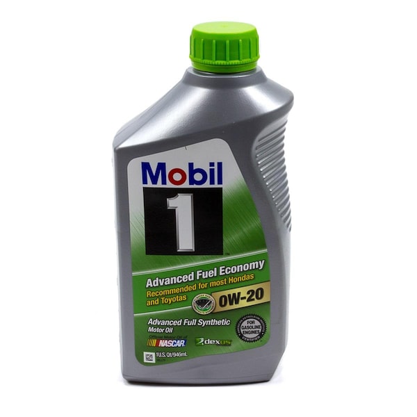 Mobil 1 0W20 Synthetic Advanced Fuel Economy Motor Oil - 1 qt. MOB105891-1 - main
