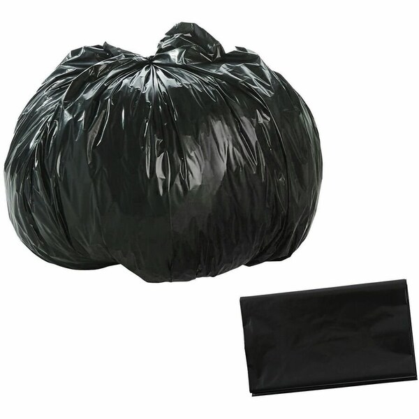 Stor-A-File Stor-A-File T2424B10 Total Recycled Content Trash Bags 10 gal 1mil 24 x 24 Brown 250/Carton T2424B10 - main