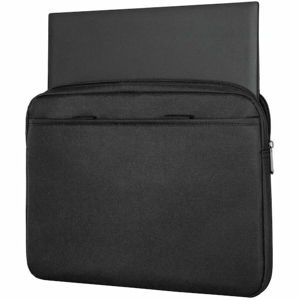 SLIP CASE WITH HIDEAWAY HANDLES BLACK 14IN