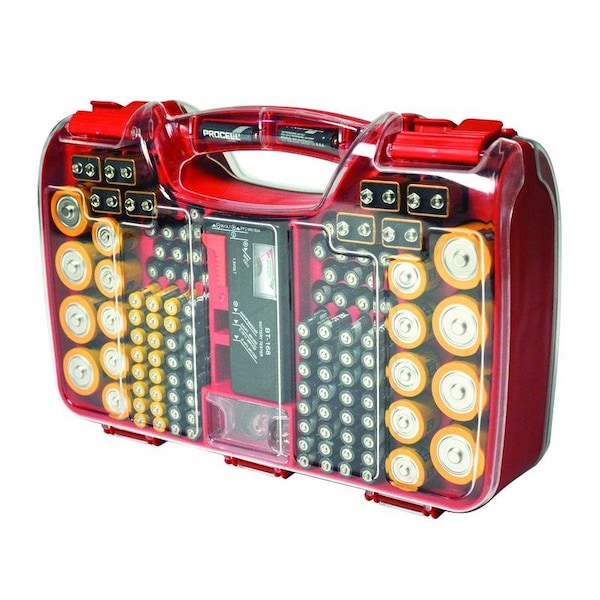 Battery Daddy Battery Storage and Organization Plastic BADA-MC4 - main