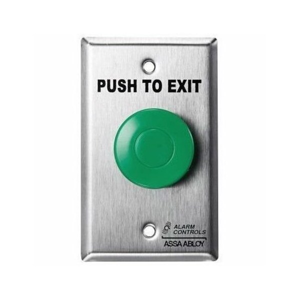 Alarm Controls Adjust Delay Push Button Pnu Green ASP-14 - main