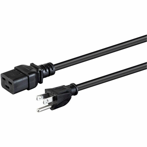 Monoprice POWER CORD - NEMA 5-15P TO IEC 60320 C19 _ 14AWG_ 15A/1875W_ 3-PRONG_ 40074 - main