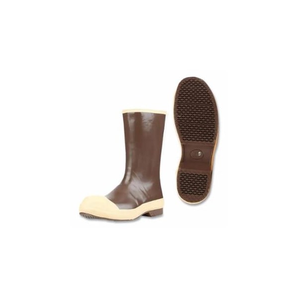 Servus Neoprene Dipped Safety Footwear, Steel Toe, Size 11, 12 in H, Copper/Tan with NEO-GRIP, Sole 922-22148-CTM-110 - main