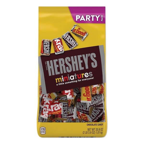 Hersheys Miniatures Variety Pack, Assorted, 35.9 oz HEC21458 - main