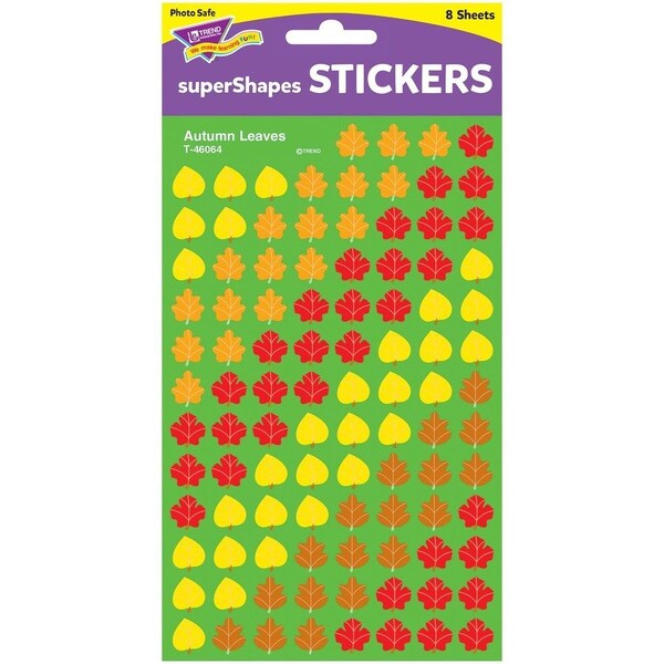 Trend Enterprises Autumn Leaves superShapes Stickers, PK4800 T46064 - main