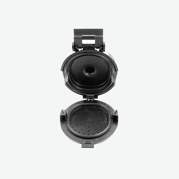 Showerclear Fixed Shower Head, 2.5 gpm, Matte Black FMB4 - main