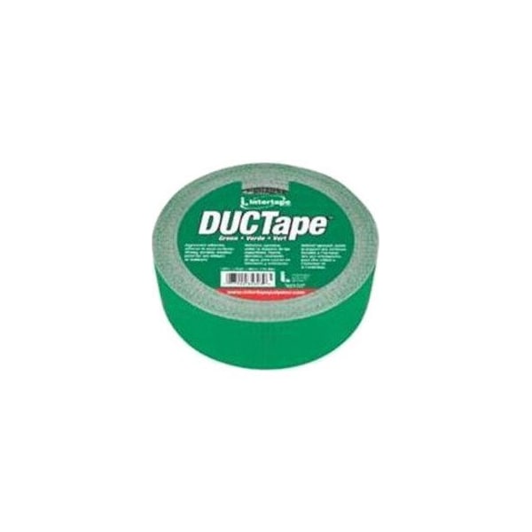 Intertape AC20 Colors Utility Grade Duct Tape, 54.8 m L x 48 mm W, 9 mil Thick, Natural rubber/Resin Adhesive 20C-GR 2 - main