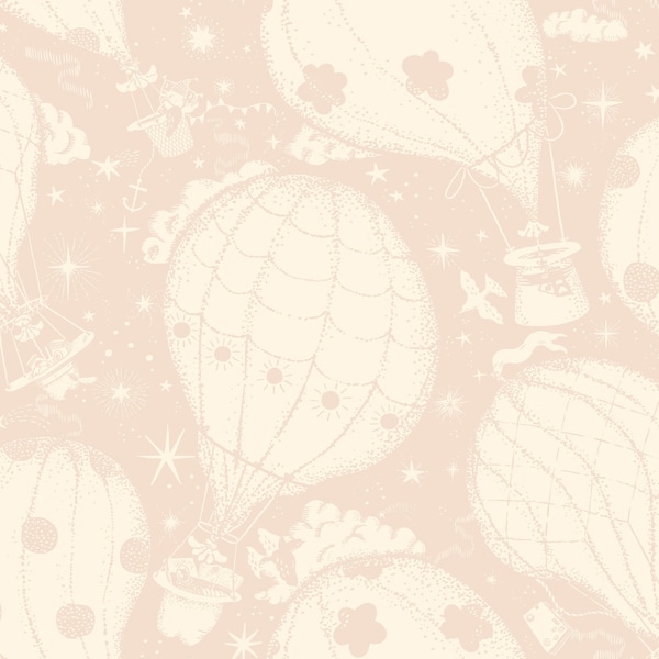 York Wallcoverings Ballongerna Pink Wallpaper MB29003 - main