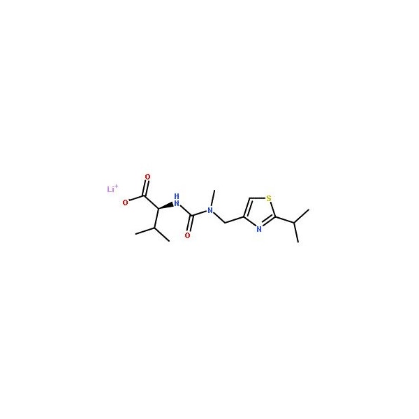 Ak Scientific N-((N-Methyl-N-((2-isopropyl-4-thiazolyl)methyl)amino)carbonyl)-L-valine lithium salt (5g), CAS 201 Y3121-5g - main