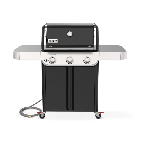 Weber Gas Grill, 39,000 Btu, Natural Gas, 3-Burner, 513 sq-in Primary Cooking Surface, Black 1500011 - main