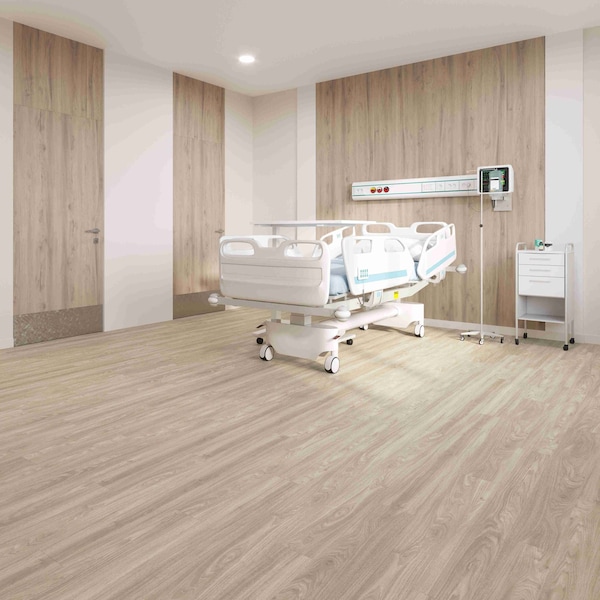 Lucida Surfaces Sample - VistaLuxe Solaris Waterproof Glue-Down Luxury Vinyl Flooring - 3 in. W x 6 in. L VL1002SMP - main