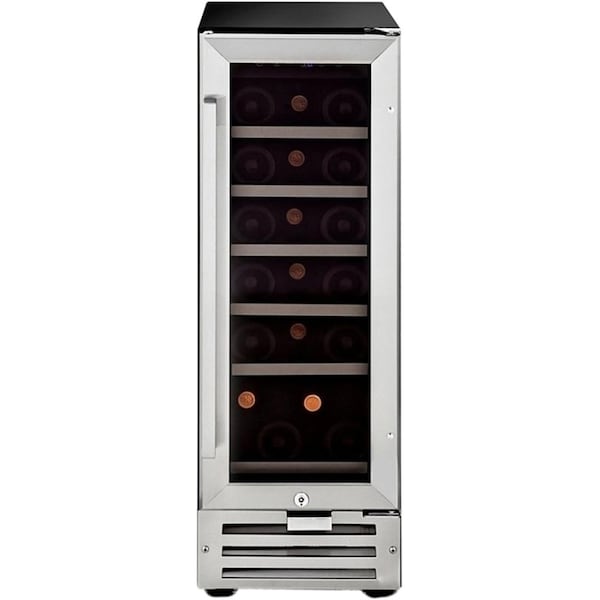 Whynter 18 Bottle Compressor Built-In Wine Refrigerator BWR-18SD - main