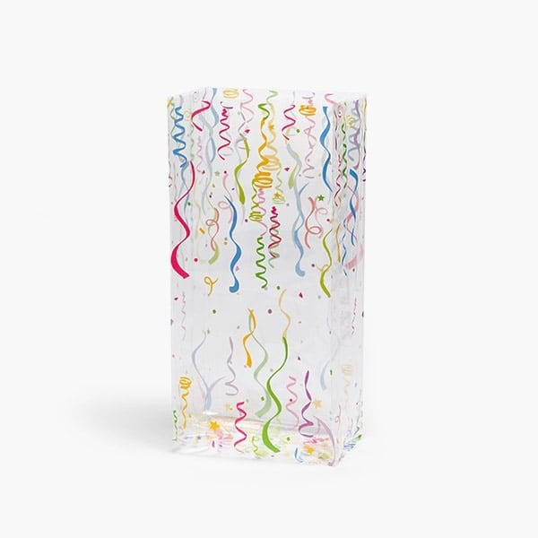 Nashville Wraps Party Streamers Cello Bags, 5x3x11.75, 100PK C4BPS - main