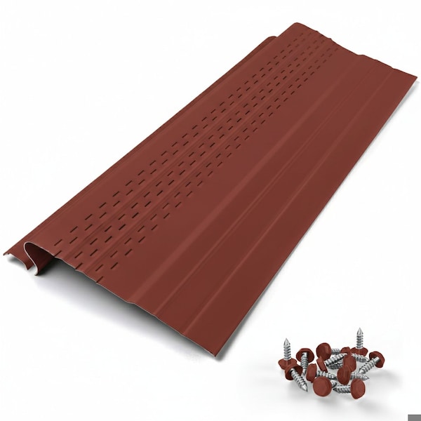 Waterlock Pro Aluminum Gutter Guard, Terratone, 50ft WP-5KS-050-TRT - main