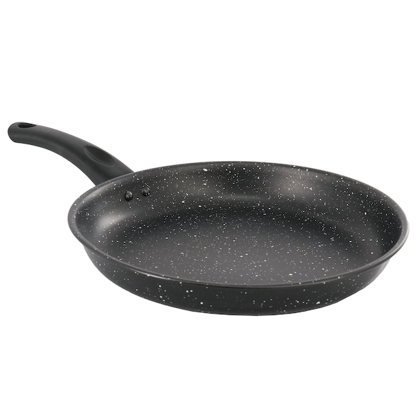 Gibson Home Delhi 11 Inch Round Nonstick Carbon Steel Frying Pan in Black 138335.01 - main
