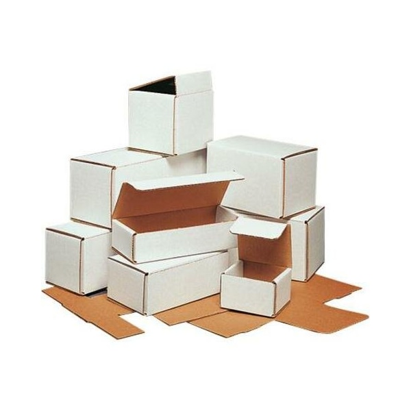 Box Packaging Corrugated Mailers, 30L x 4W x 4H, White, PK50 M3044 - main