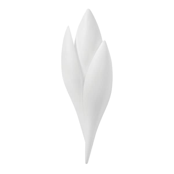 Troy Lighting Rose 1 Light Wall Sconce 6.25 In. Gesso White B1318-GSW - main