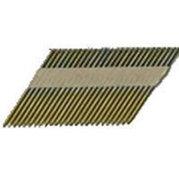 Pro-Fit Collated Framing Nail, 3-1/4 in L, 11 ga, Galvanized, Clipped Head, 30 Degrees 601192 - main