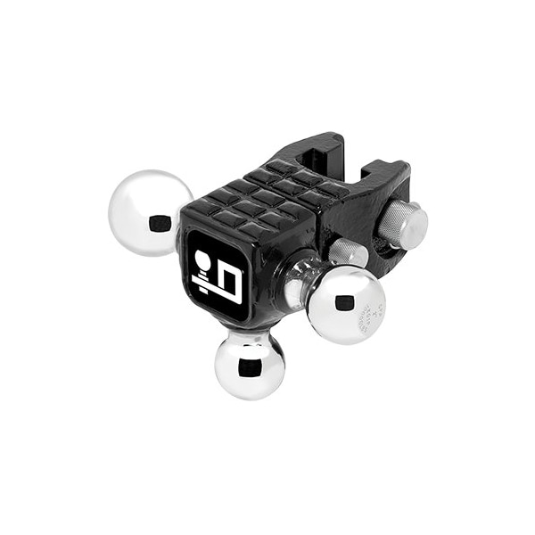Draw-Tite ADJUSTABLE TRI-BALL MOUNT W/STEP 1 7/8IN 2,000LBS, 2IN 10,000LBS, 2 5/ 63075 - main