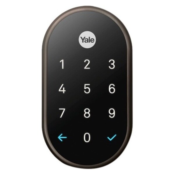Google Nest Nest x Yale Keyless Entry Deadbolt with Nest Connect Oil Rubbed Bronze RB-YRD540-WV-0BP - main